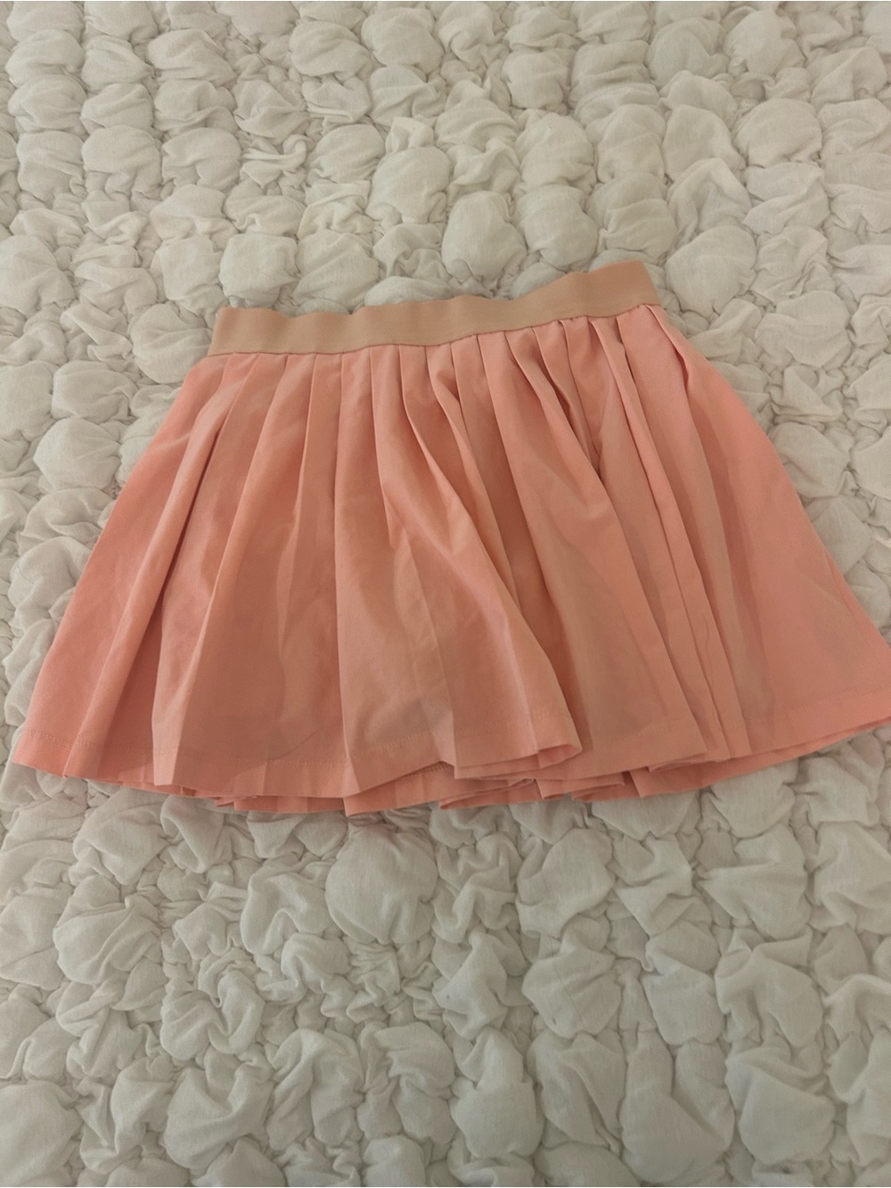 Athleta Peach Circle Skirt with Elastic Waistband